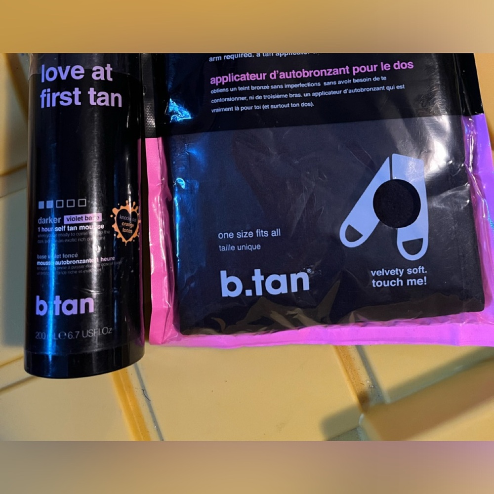 b. tan love at first sight tanning mousse